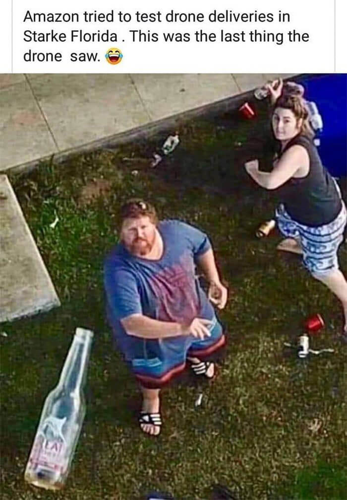 Last Moments for a Drone in Florida