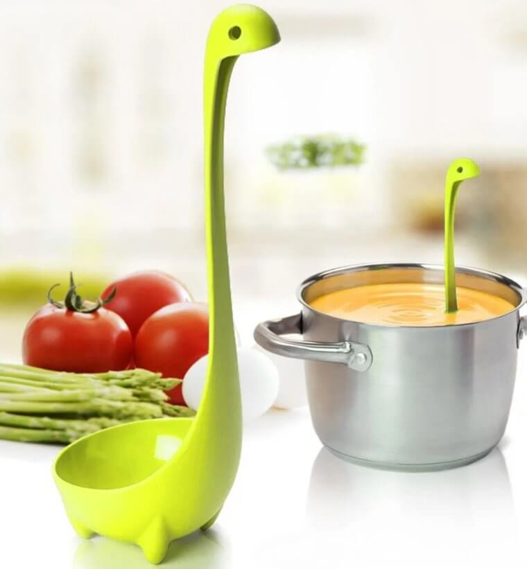 Loch Ness Ladle That Stirs up Soup
