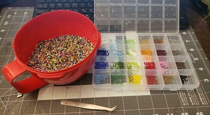 Someone Spilled the Beads - All 50,000 of Them