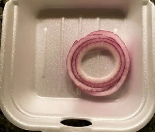 A Side of Onion Rings or Three Uncooked Onion Pieces?