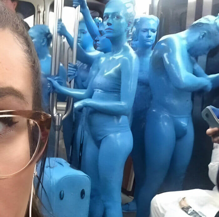 Only on the NYC Subway