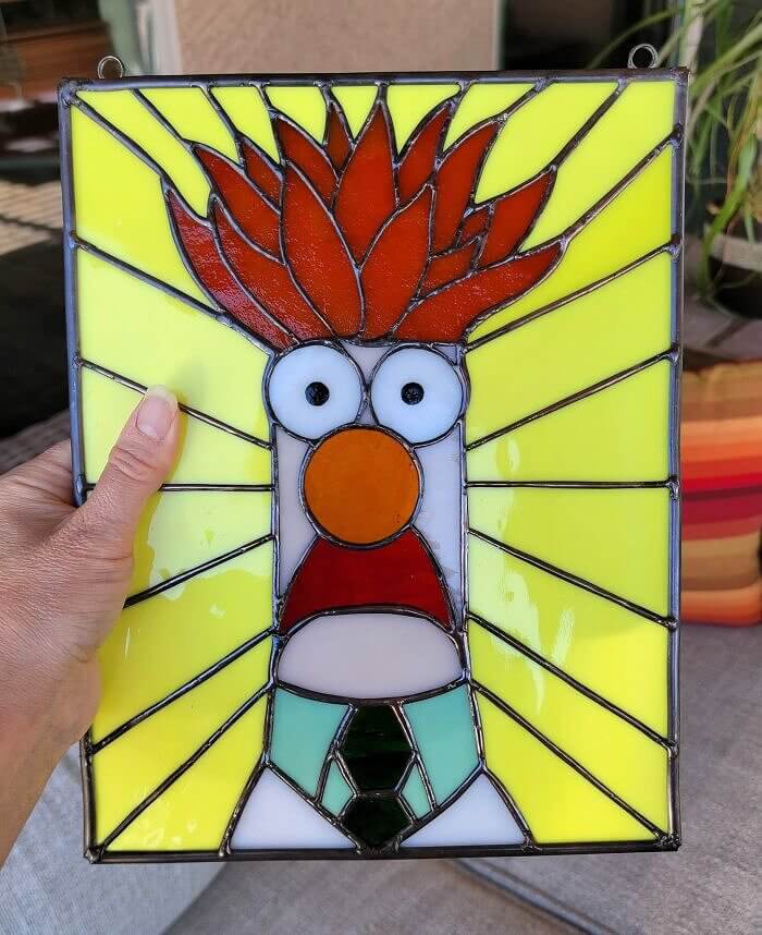 Muppet Madness Meets Glass