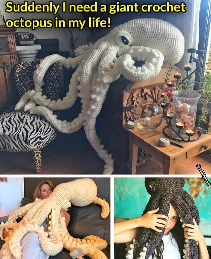 Eight Arms of Pure Yarn