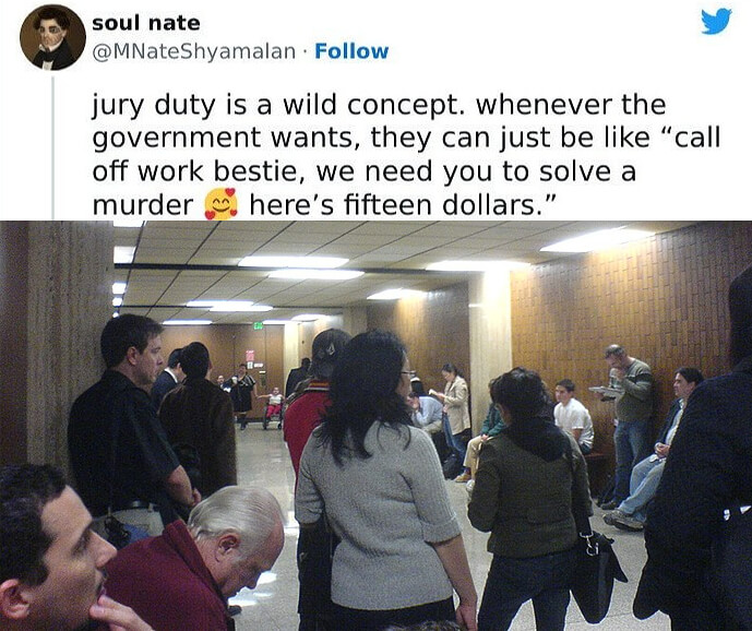 The Best Description of Jury Duty We've Ever Seen