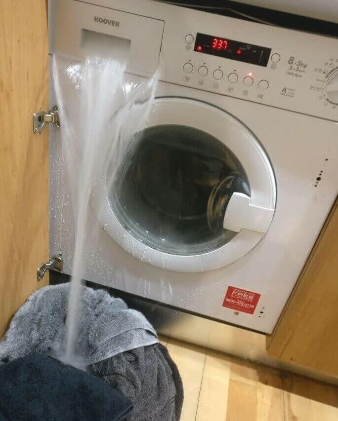 Explosion of the Washing Machine