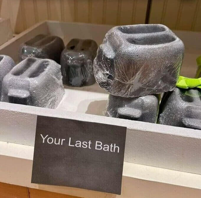 Toaster Bath Bombs in Case You Want to Scare Someone to Death