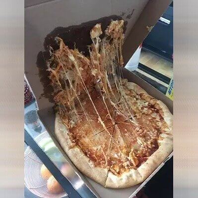 They Opened the Pizza Box and the Lid Took All the Cheese