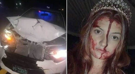 The Wrong Costume to Wear During a Car Crash